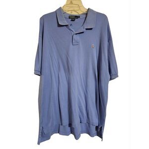 Polo By Ralph Lauren Men's Blue Short Sleeve Shirt Size‎ XXL